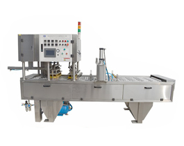 杯裝辣椒醬灌裝機Hot sauce filling machine,小身材大味道！